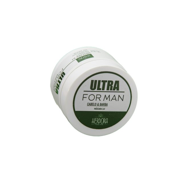 Ultra For Man Máscara 3x1 250g Hidratação de cabelo e barba