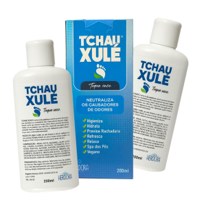 TCHAU XULÉ 200ml - LEVE DOIS COM DESCONTO! Elimina o chulé e previne rachaduras!