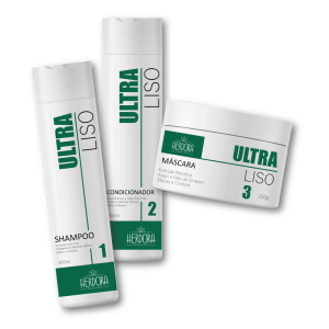 ULTRA LISO - Tratamento anti-frizz disciplinante e manutenção especial após progressiva, selagem, botox e lisoplastia!